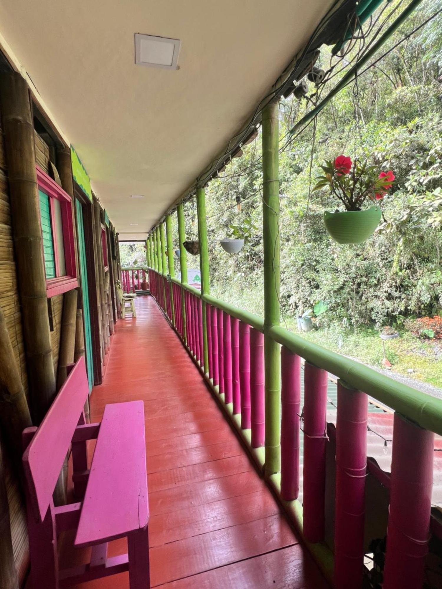 Cabanas El Portal Santa Rosa de Cabal Bagian luar foto